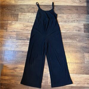 SHEIN Black Maternity Jumpsuit